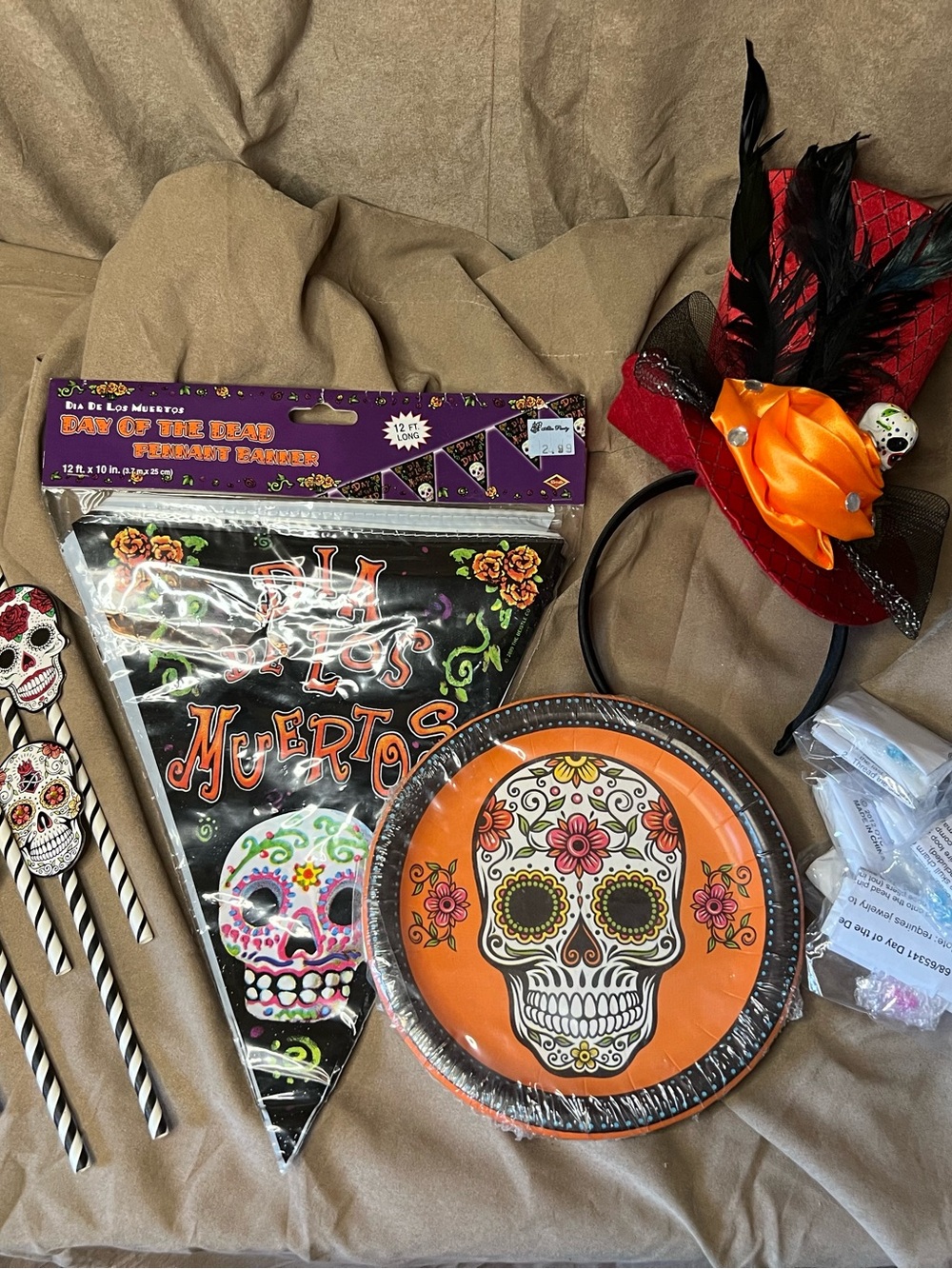 Day of the Dead Sugar Skull Party Set